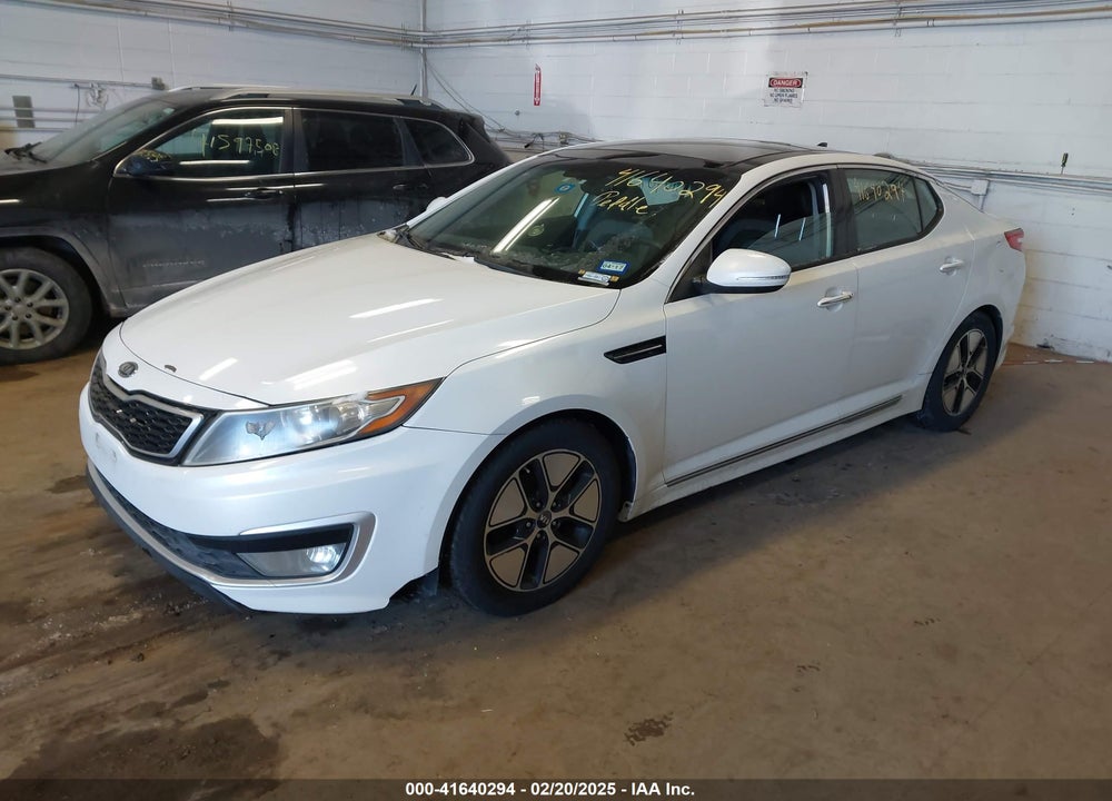 2012 KIA OPTIMA HYBRID EX VIN: KNAGM4AD7C5009598
