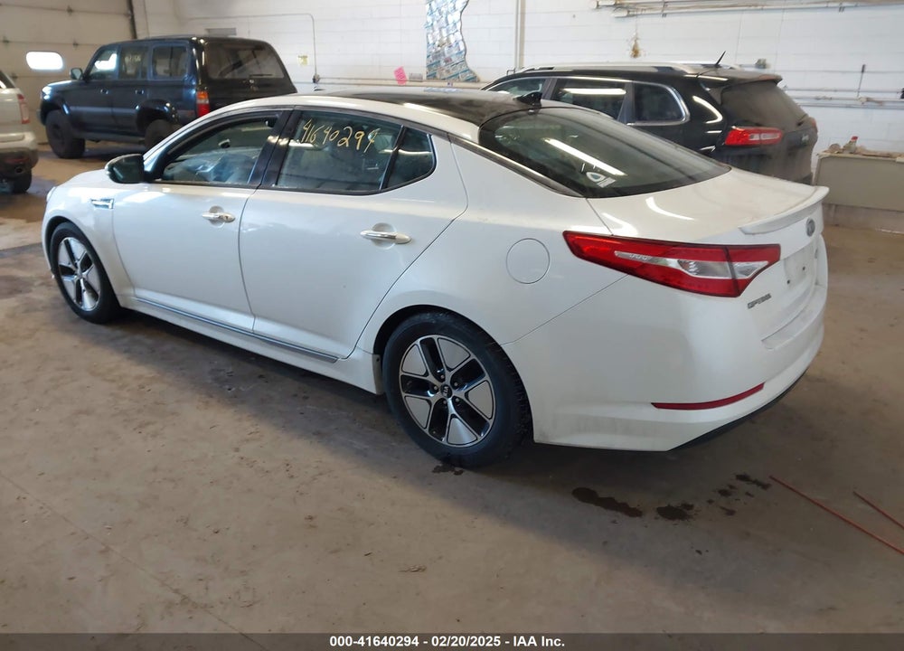 2012 KIA OPTIMA HYBRID EX VIN: KNAGM4AD7C5009598