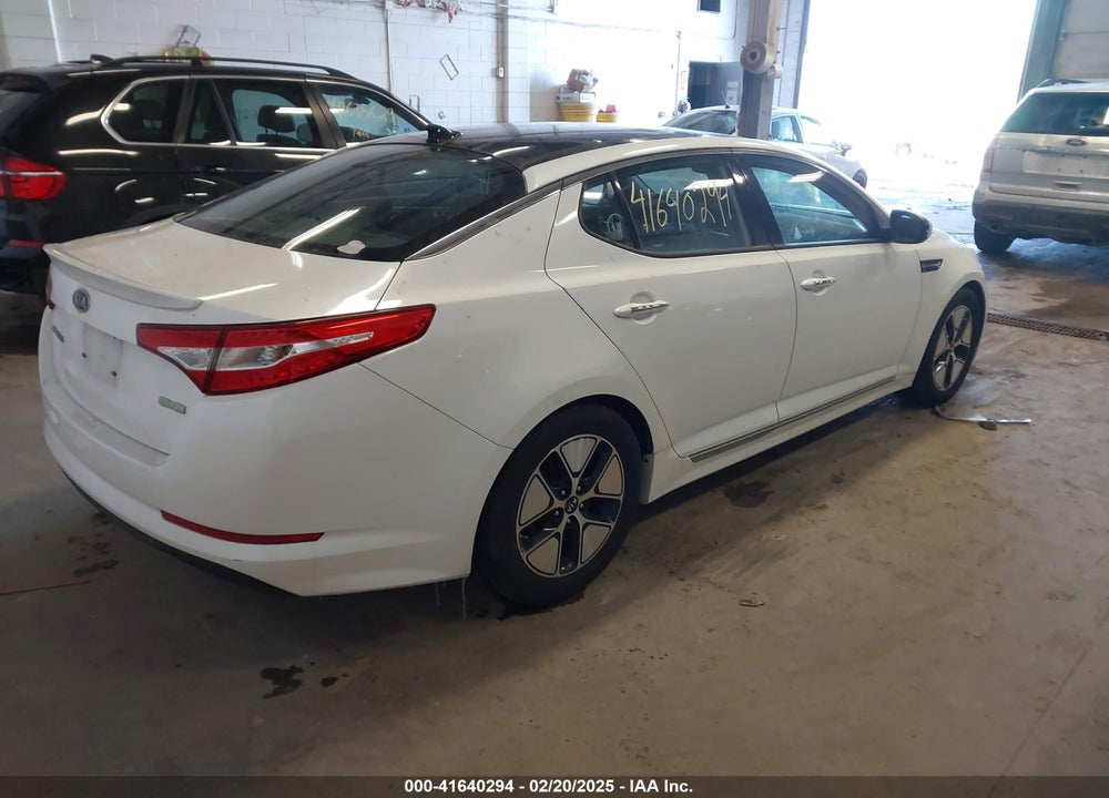 2012 KIA OPTIMA HYBRID EX VIN: KNAGM4AD7C5009598