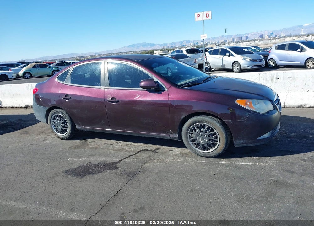 2007 HYUNDAI ELANTRA GLS/LIMITED/SE VIN: KMHDU46D47U260116