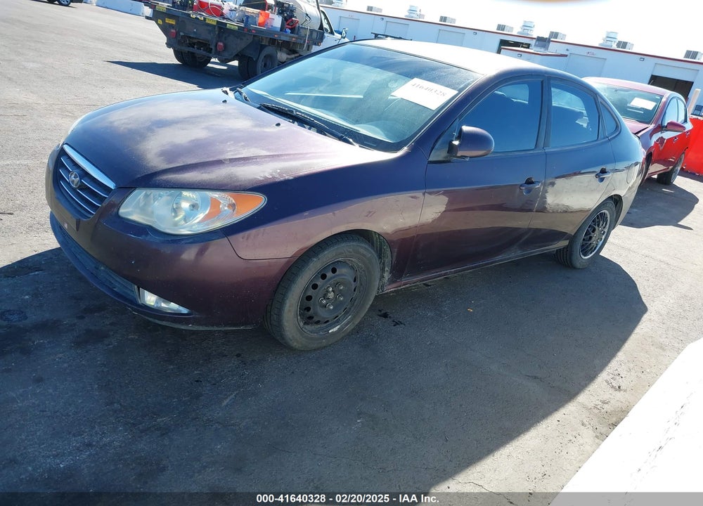 2007 HYUNDAI ELANTRA GLS/LIMITED/SE VIN: KMHDU46D47U260116