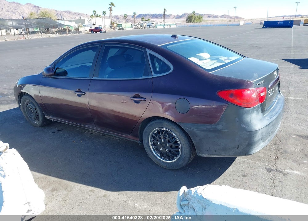 2007 HYUNDAI ELANTRA GLS/LIMITED/SE VIN: KMHDU46D47U260116