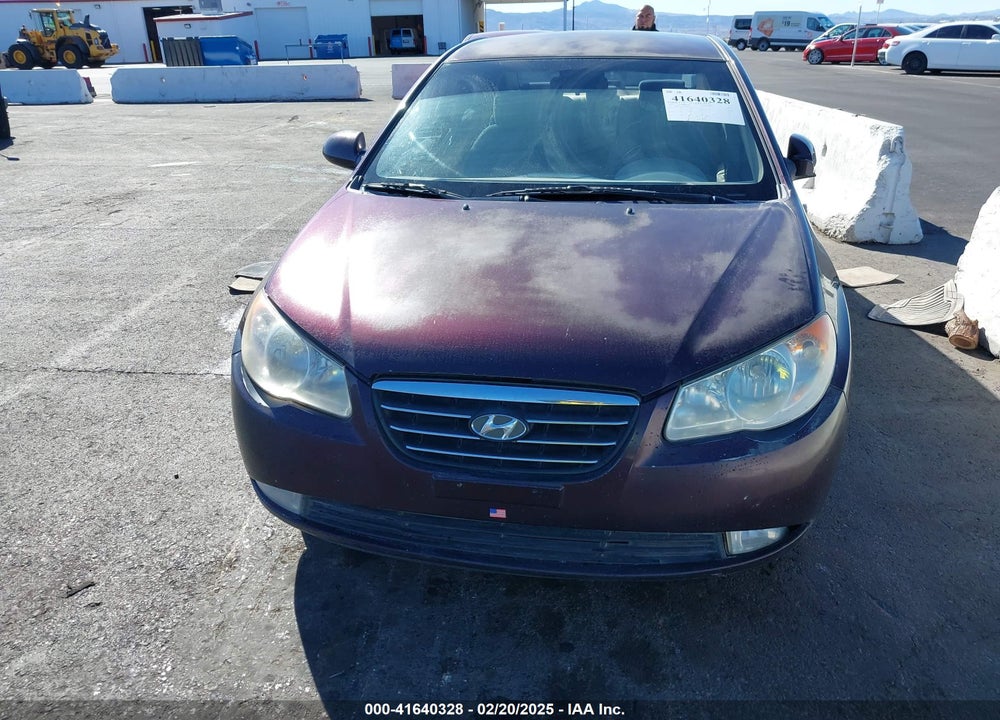 2007 HYUNDAI ELANTRA GLS/LIMITED/SE VIN: KMHDU46D47U260116