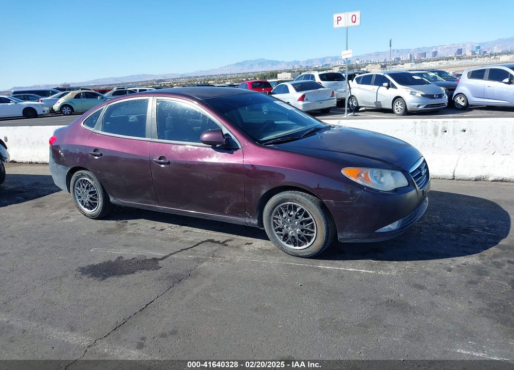 2007 HYUNDAI ELANTRA GLS/LIMITED/SE VIN: KMHDU46D47U260116