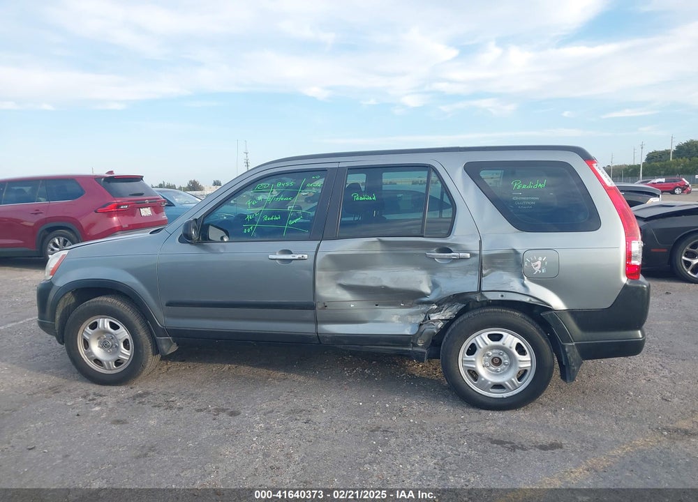 2005 HONDA CR-V LX VIN: SHSRD68565U307026