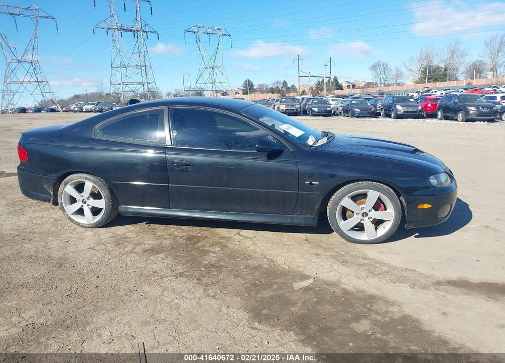 2005 PONTIAC GTO VIN: 6G2VX12U05L472252