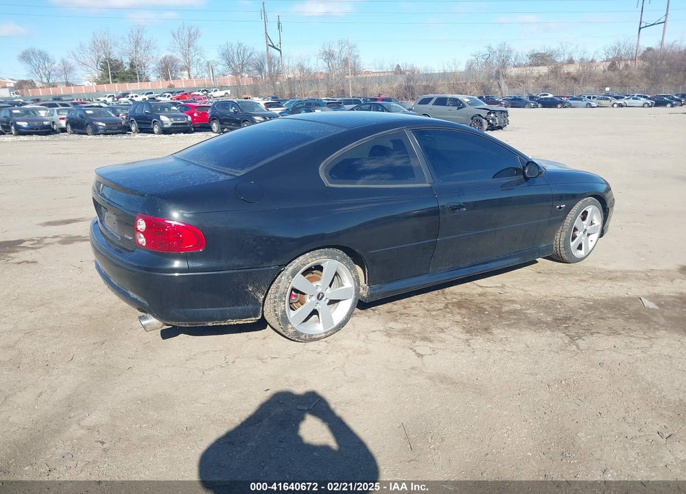 2005 PONTIAC GTO VIN: 6G2VX12U05L472252