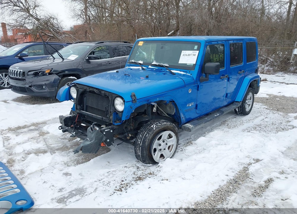 2016 JEEP WRANGLER UNLIMITED SAHARA VIN: 1C4BJWEG2GL170268