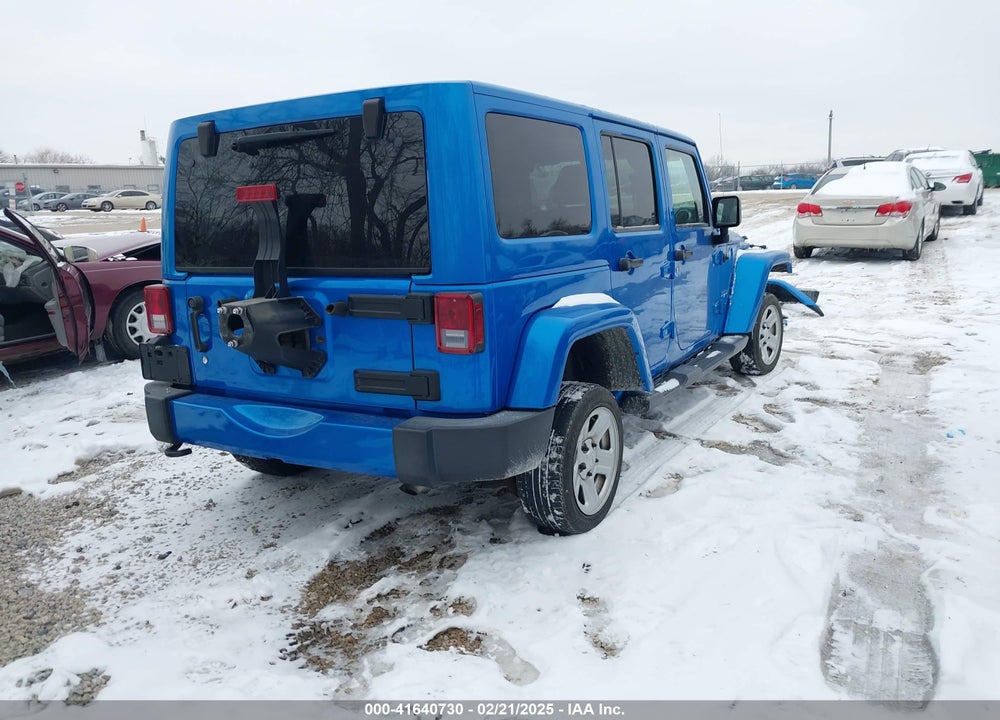 2016 JEEP WRANGLER UNLIMITED SAHARA VIN: 1C4BJWEG2GL170268