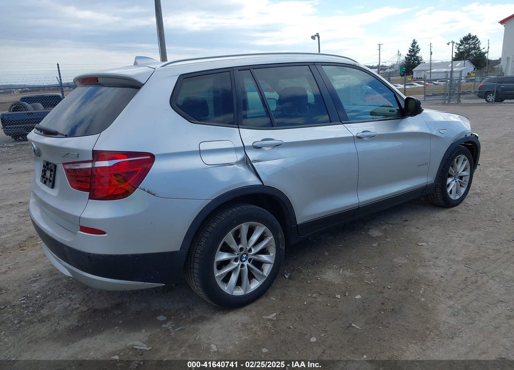 2013 BMW X3 XDRIVE28I VIN: 5UXWX9C52D0A17939