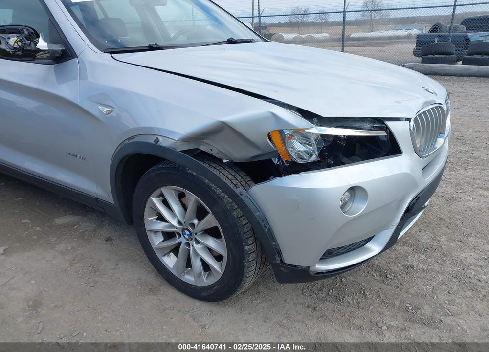 2013 BMW X3 XDRIVE28I VIN: 5UXWX9C52D0A17939