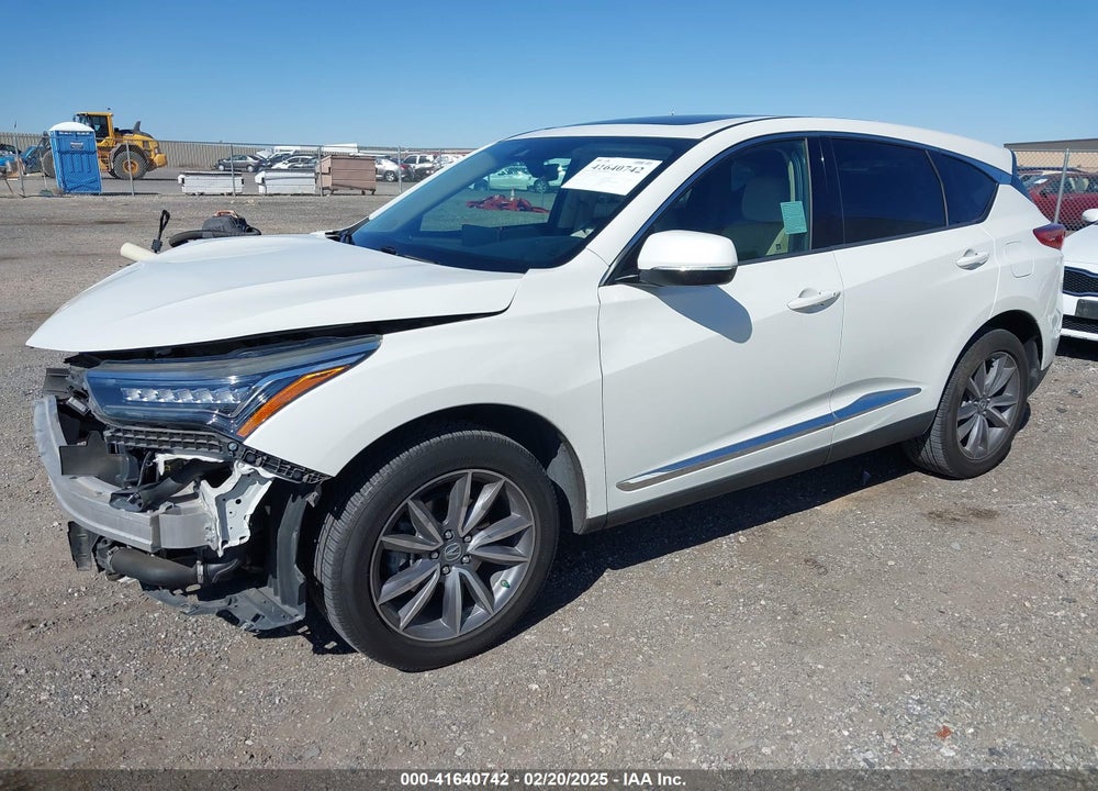 2019 ACURA RDX TECHNOLOGY PACKAGE VIN: 5J8TC1H52KL020943