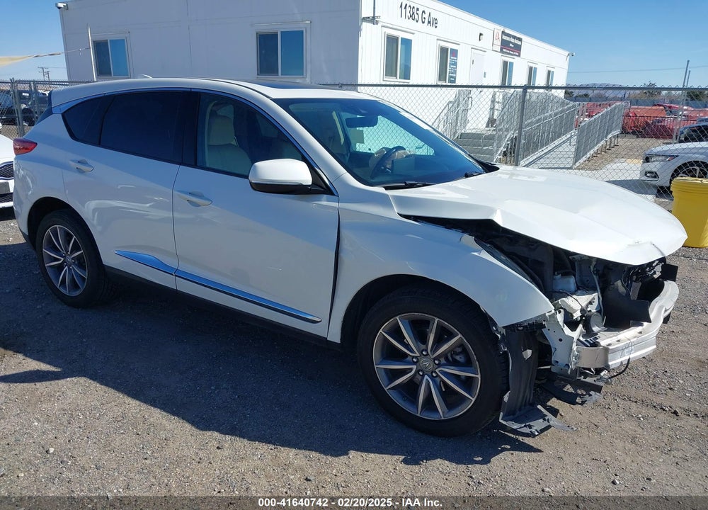 2019 ACURA RDX TECHNOLOGY PACKAGE VIN: 5J8TC1H52KL020943