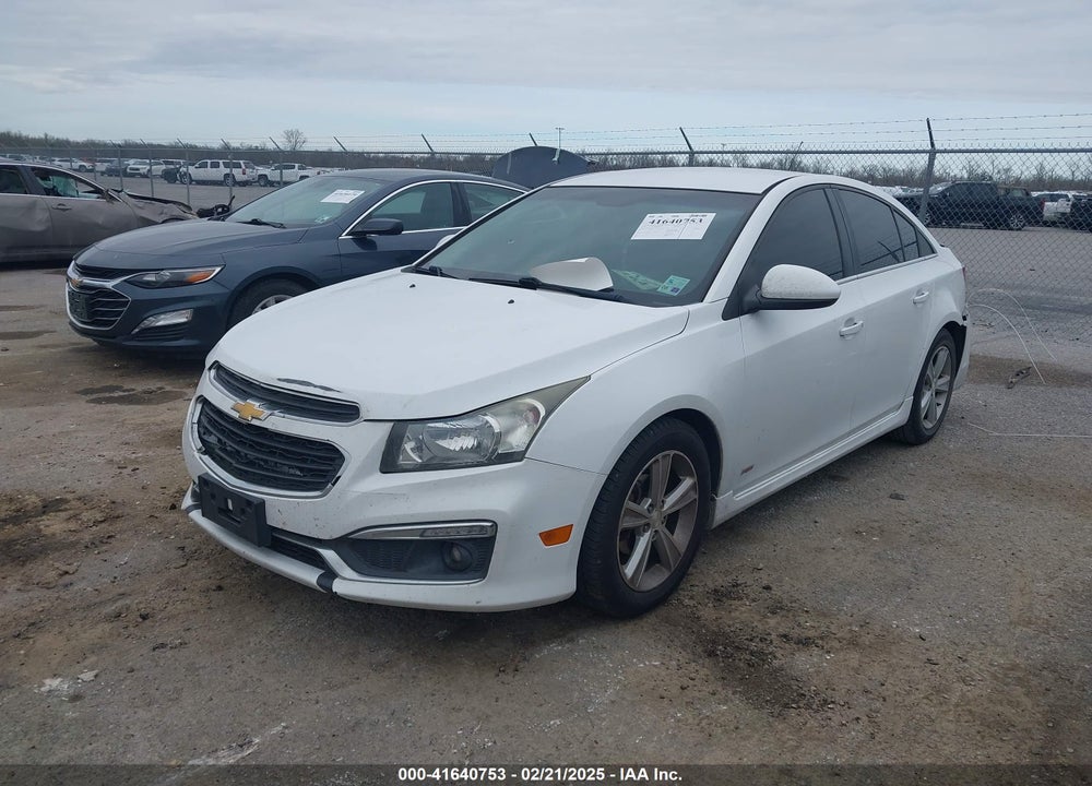2015 CHEVROLET CRUZE 2LT AUTO VIN: 1G1PE5SB6F7103377