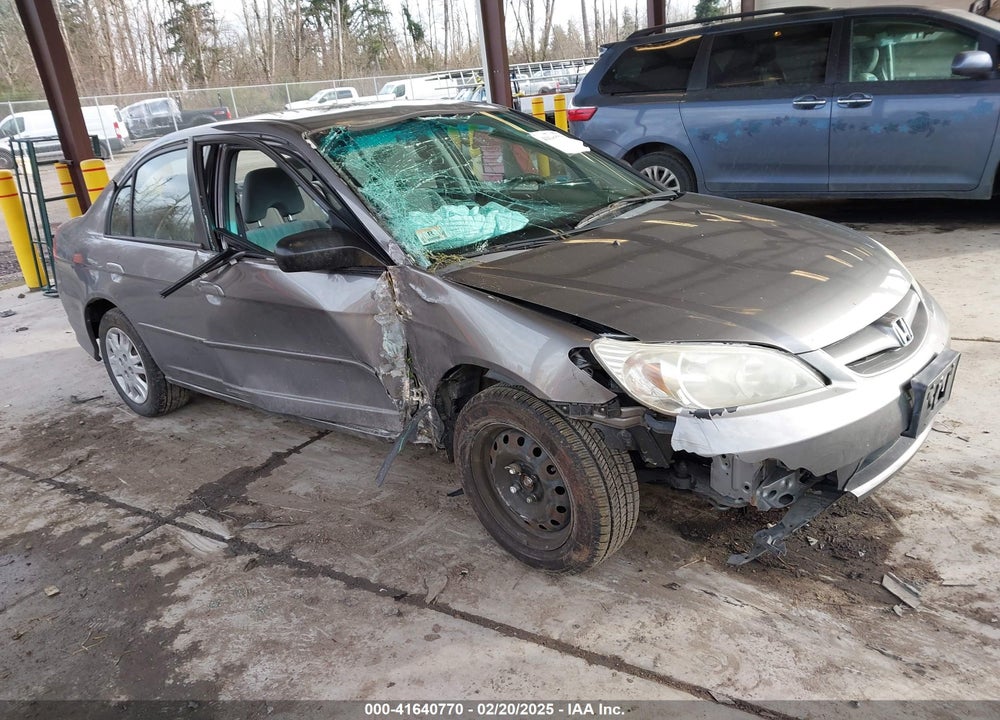 2004 HONDA CIVIC LX VIN: 2HGES16554H623870