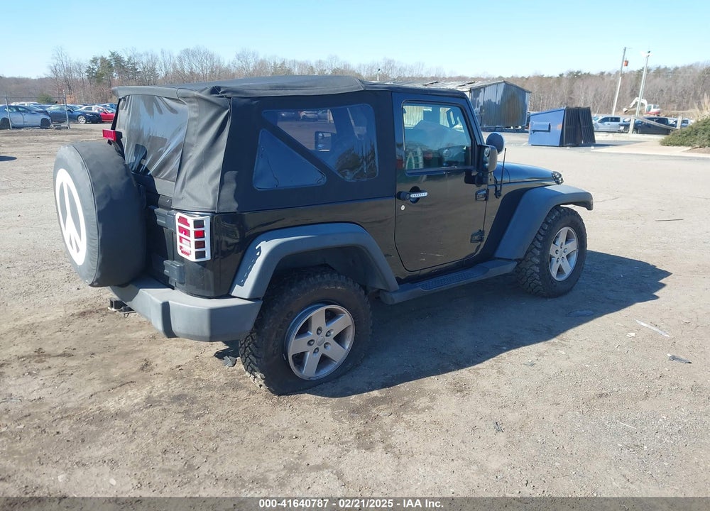 2008 JEEP WRANGLER X VIN: 1J4FA24198L653551