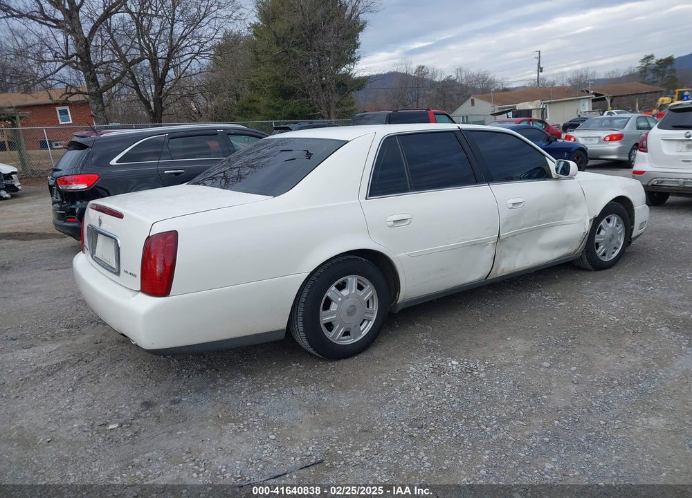 2004 CADILLAC DEVILLE STANDARD VIN: 1G6KD54YX4U196279