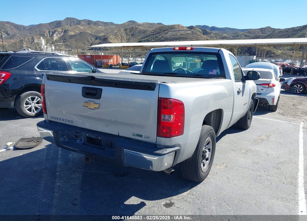2011 CHEVROLET SILVERADO 1500 WORK TRUCK VIN: 1GCNCPEA0BZ213679
