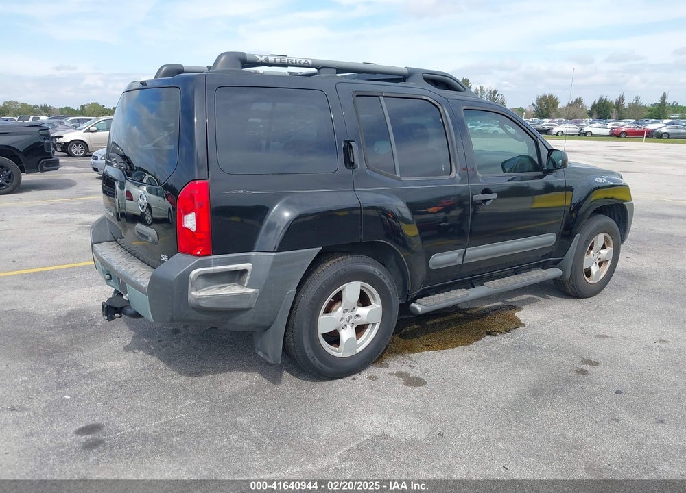 2008 NISSAN XTERRA SE VIN: 5N1AN08U08C536126
