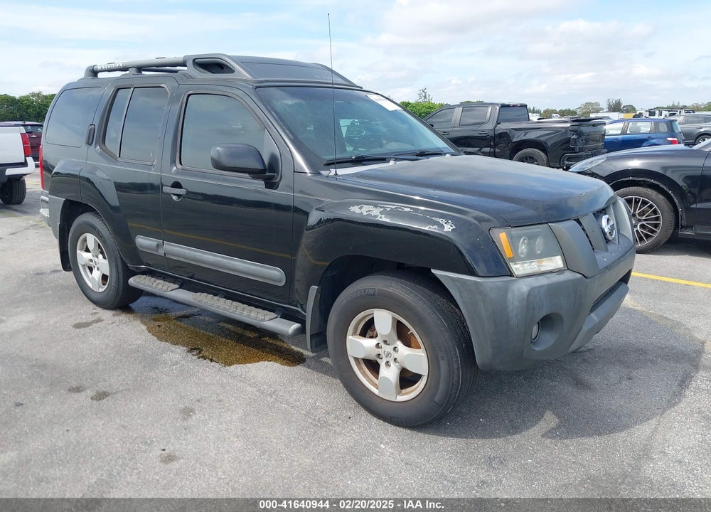 2008 NISSAN XTERRA SE VIN: 5N1AN08U08C536126