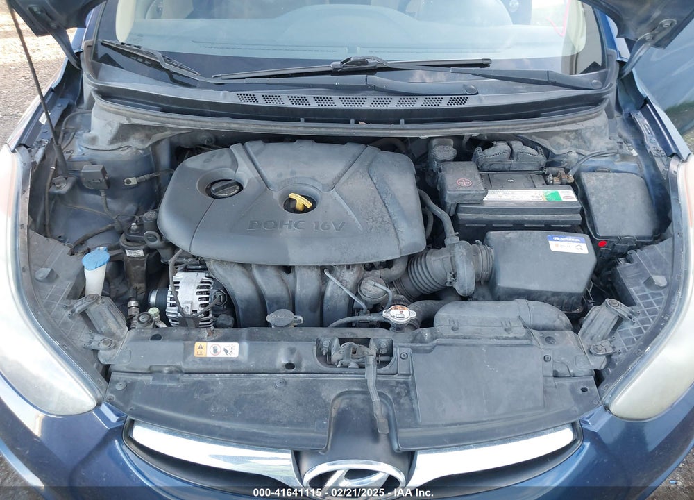 2013 HYUNDAI ELANTRA VIN: KMHDH4AE6DU877355