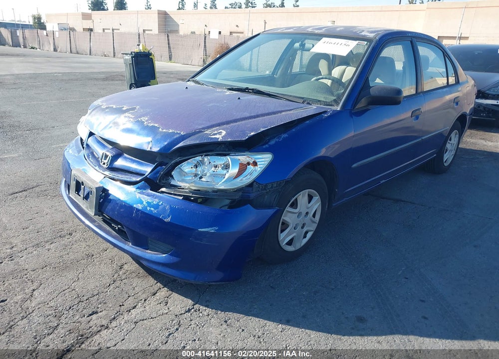 2004 HONDA CIVIC VP VIN: 2HGES16364H638229