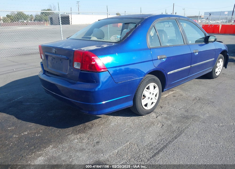 2004 HONDA CIVIC VP VIN: 2HGES16364H638229