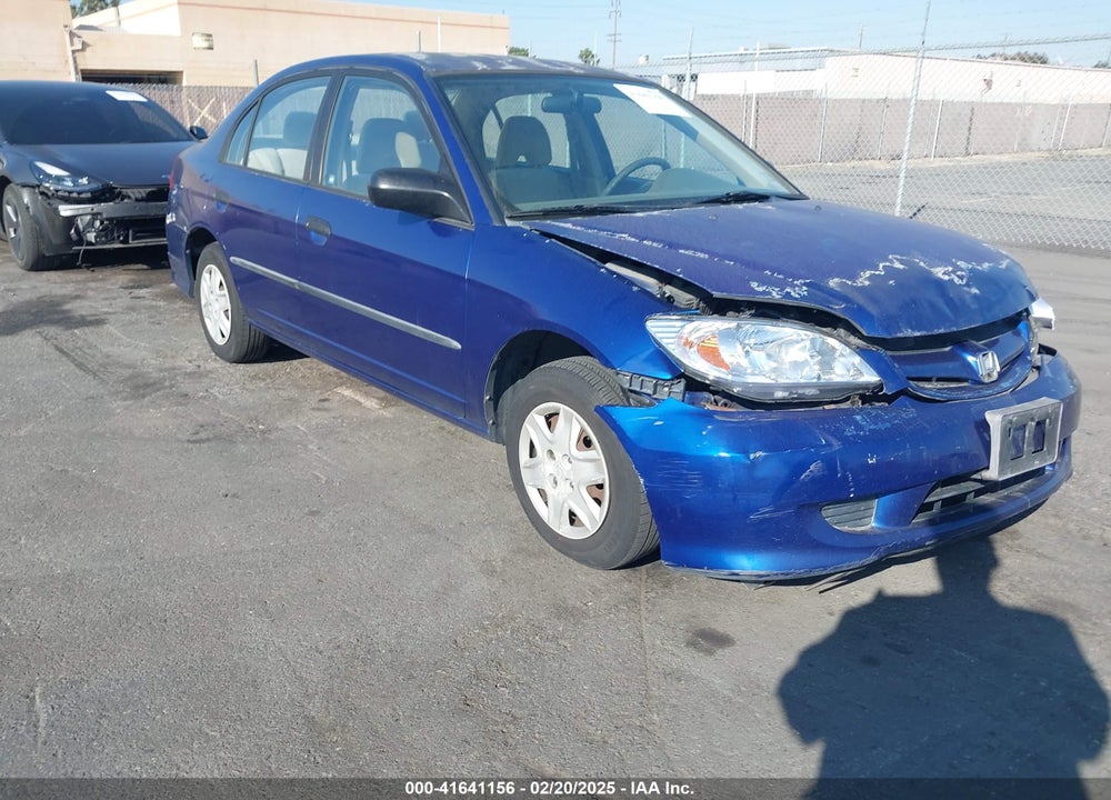 2004 HONDA CIVIC VP VIN: 2HGES16364H638229