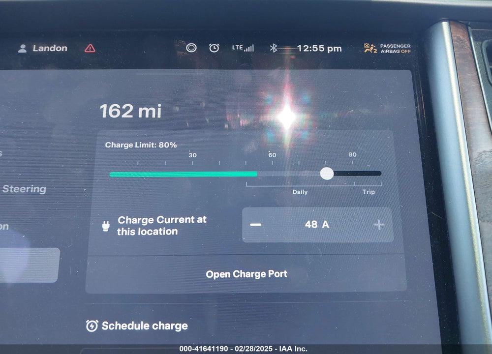 2020 TESLA MODEL X VIN: 5YJXCBE23LF233601