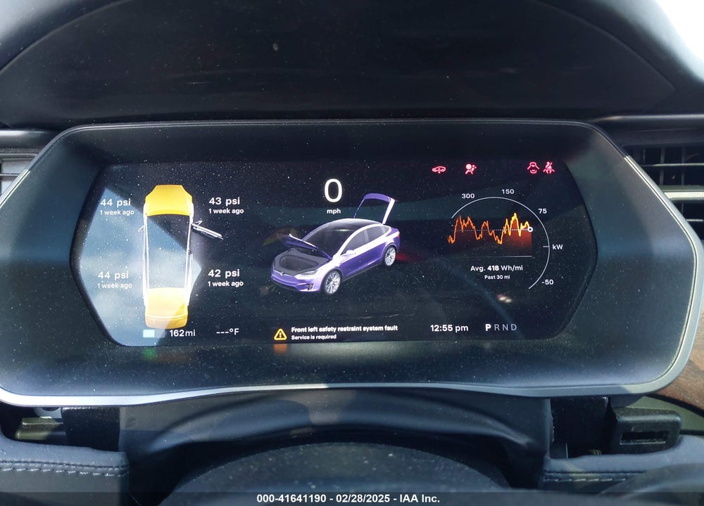 2020 TESLA MODEL X VIN: 5YJXCBE23LF233601