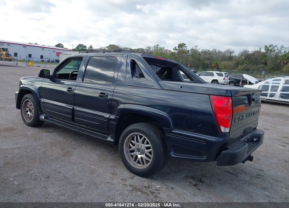 2006 CHEVROLET AVALANCHE 1500 Z71 VIN: 3GNEK12Z36G180281