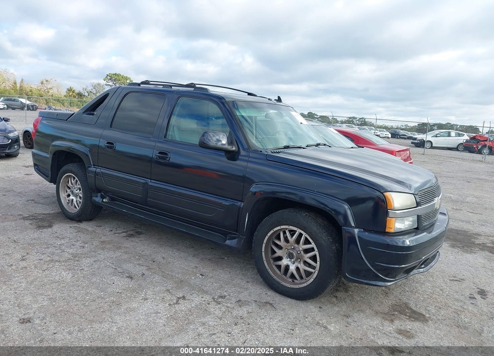2006 CHEVROLET AVALANCHE 1500 Z71 VIN: 3GNEK12Z36G180281