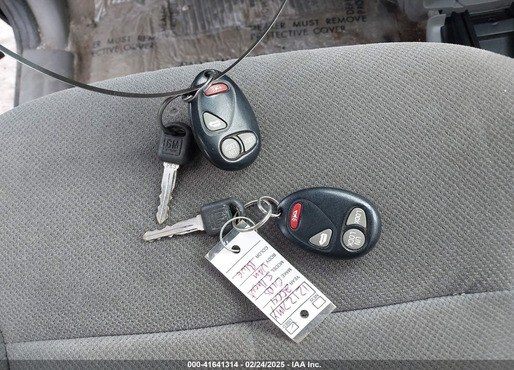 2004 OLDSMOBILE SILHOUETTE VIN: 1GHDX03E94D161587