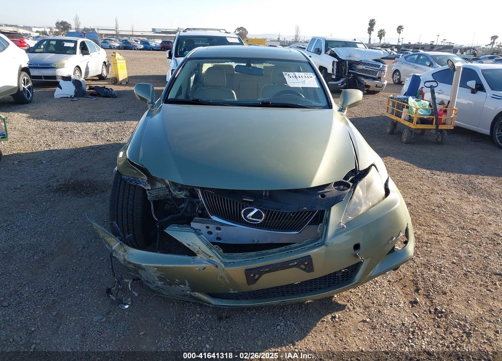 2006 LEXUS IS 250 VIN: JTHBK262065024140
