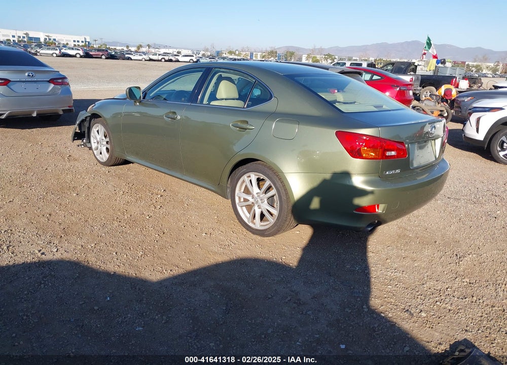 2006 LEXUS IS 250 VIN: JTHBK262065024140