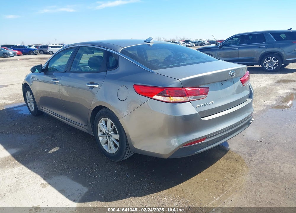2016 KIA OPTIMA VIN: 5XXGT4L33GG025549
