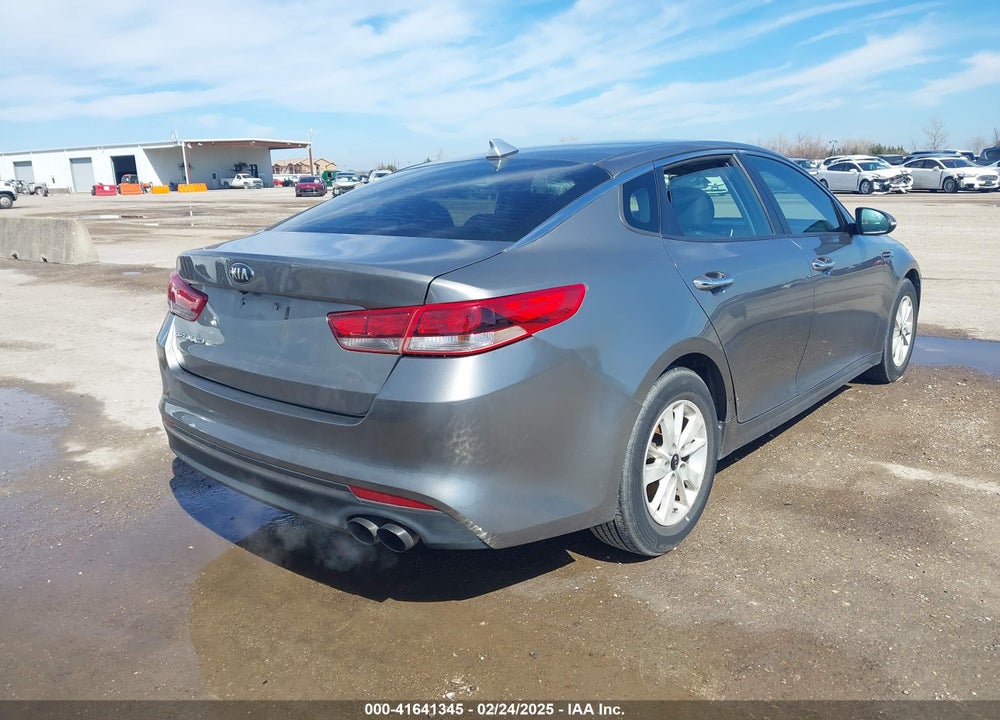 2016 KIA OPTIMA VIN: 5XXGT4L33GG025549