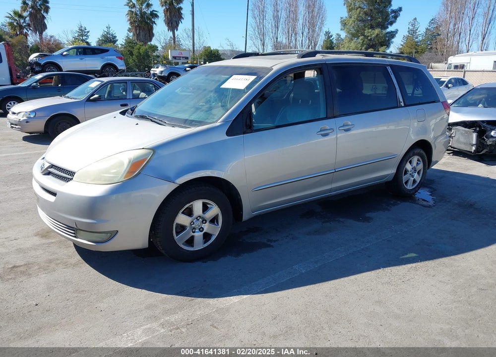 2004 TOYOTA SIENNA XLE VIN: 5TDZA22C34S117890