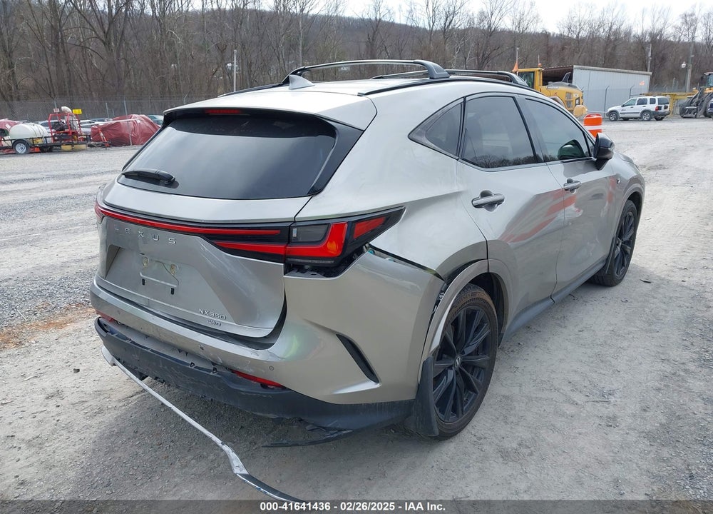2022 LEXUS NX 350 F SPORT HANDLING VIN: JTJKGCEZ7N2004486