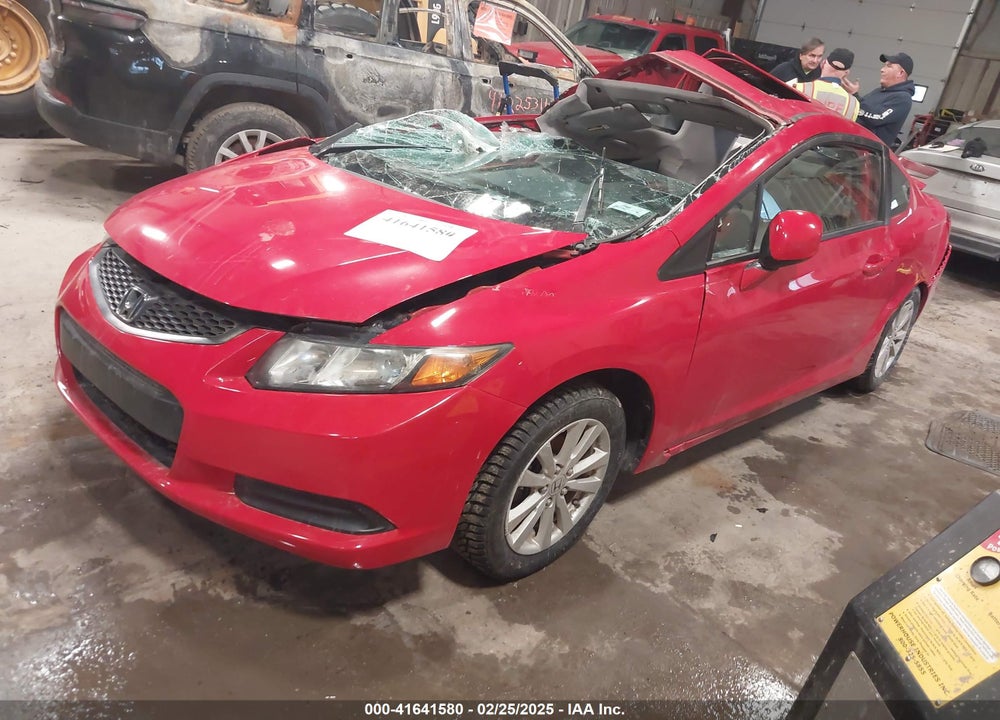 2012 HONDA CIVIC VIN: 2HGFG3B89CH565486