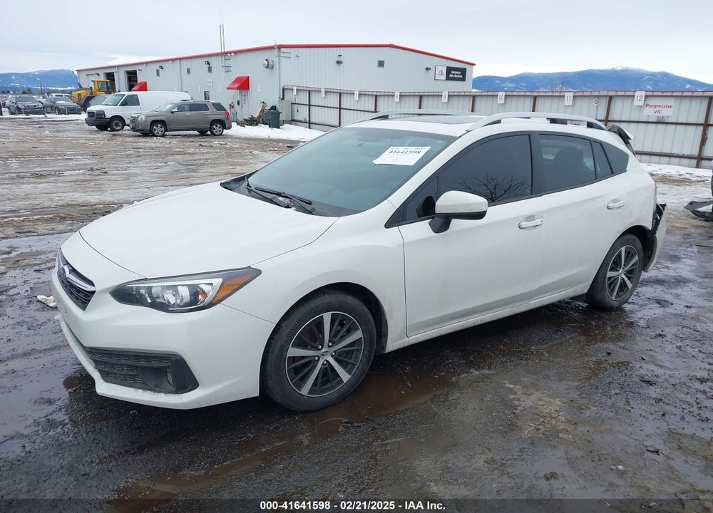 2022 SUBARU IMPREZA VIN: 4S3GTAD65N3726260
