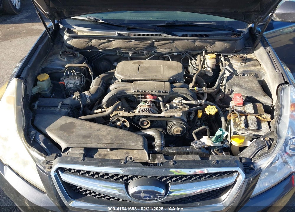 2011 SUBARU LEGACY VIN: 4S3BMBG61B3262355