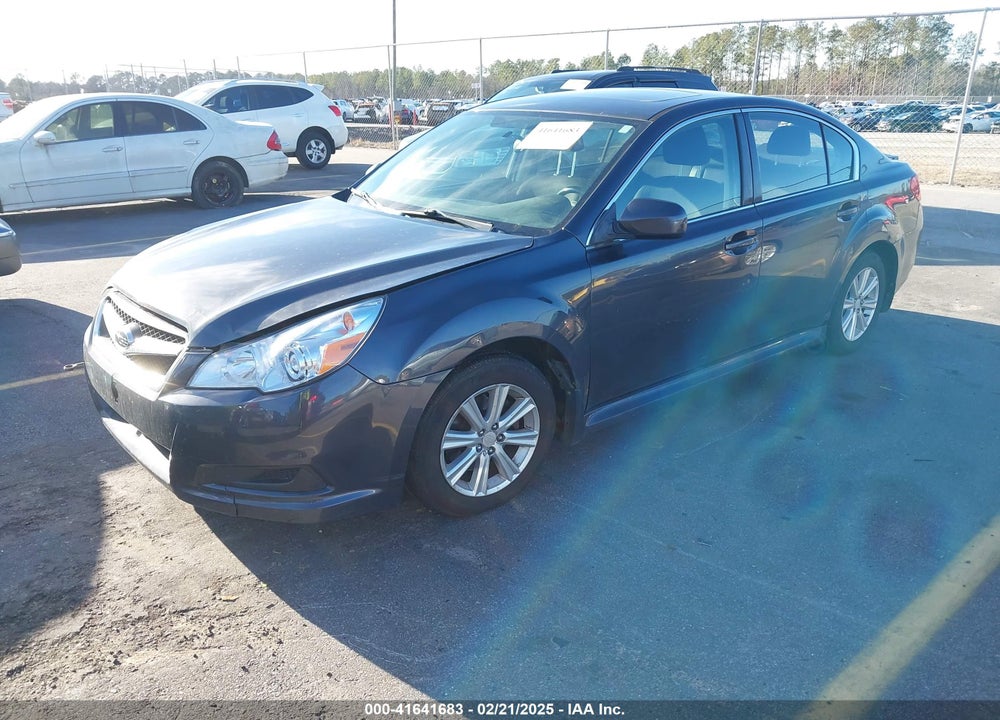 2011 SUBARU LEGACY VIN: 4S3BMBG61B3262355