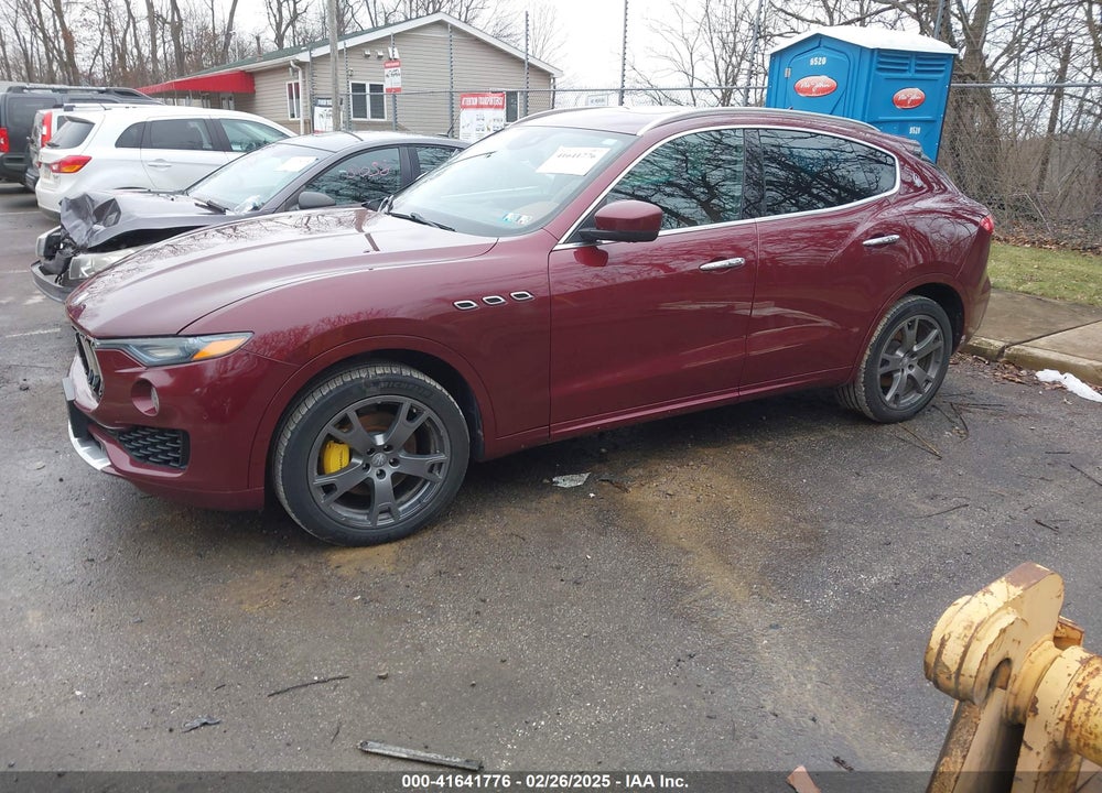2017 MASERATI LEVANTE VIN: ZN661XUL4HX245681