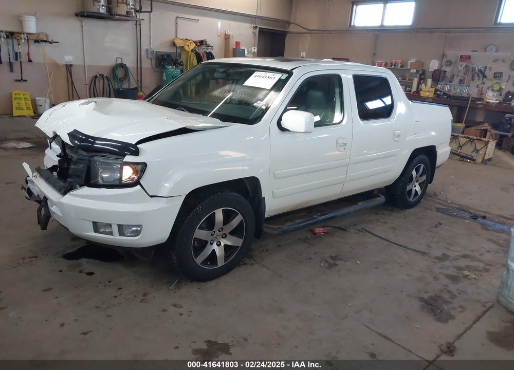 2014 HONDA RIDGELINE VIN: 5FPYK1F6XEB010582