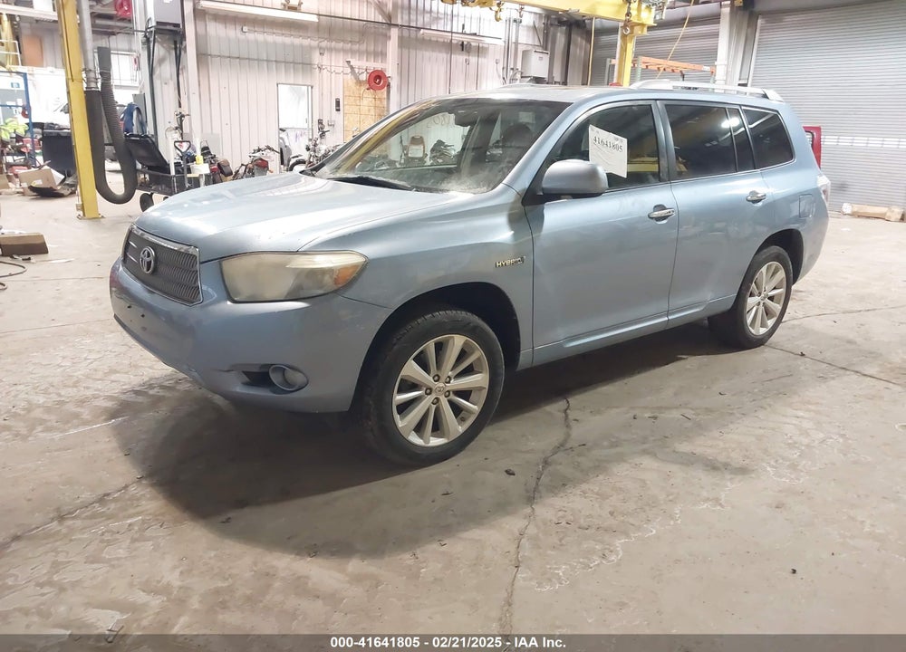 2009 TOYOTA HIGHLANDER HYBRID LIMITED VIN: JTEEW44A592026718