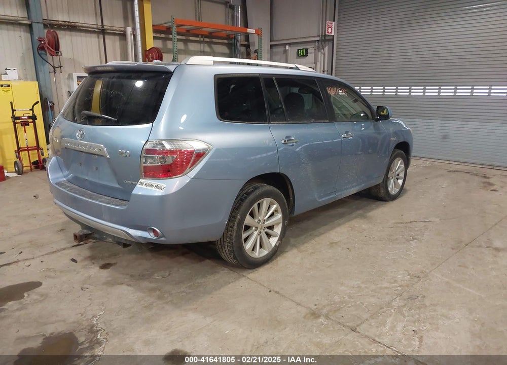 2009 TOYOTA HIGHLANDER HYBRID LIMITED VIN: JTEEW44A592026718