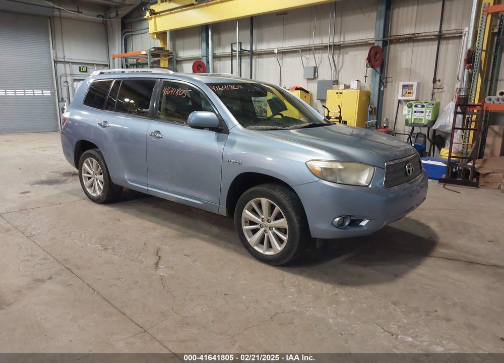2009 TOYOTA HIGHLANDER HYBRID LIMITED VIN: JTEEW44A592026718