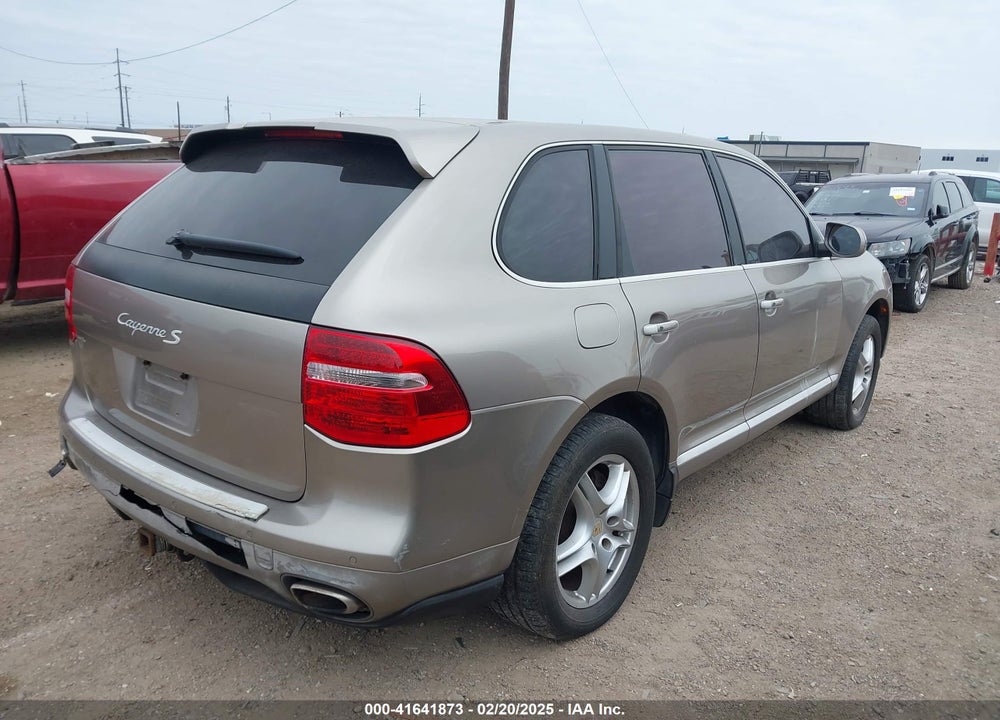 2008 PORSCHE CAYENNE S VIN: WP1AB29PX8LA52268
