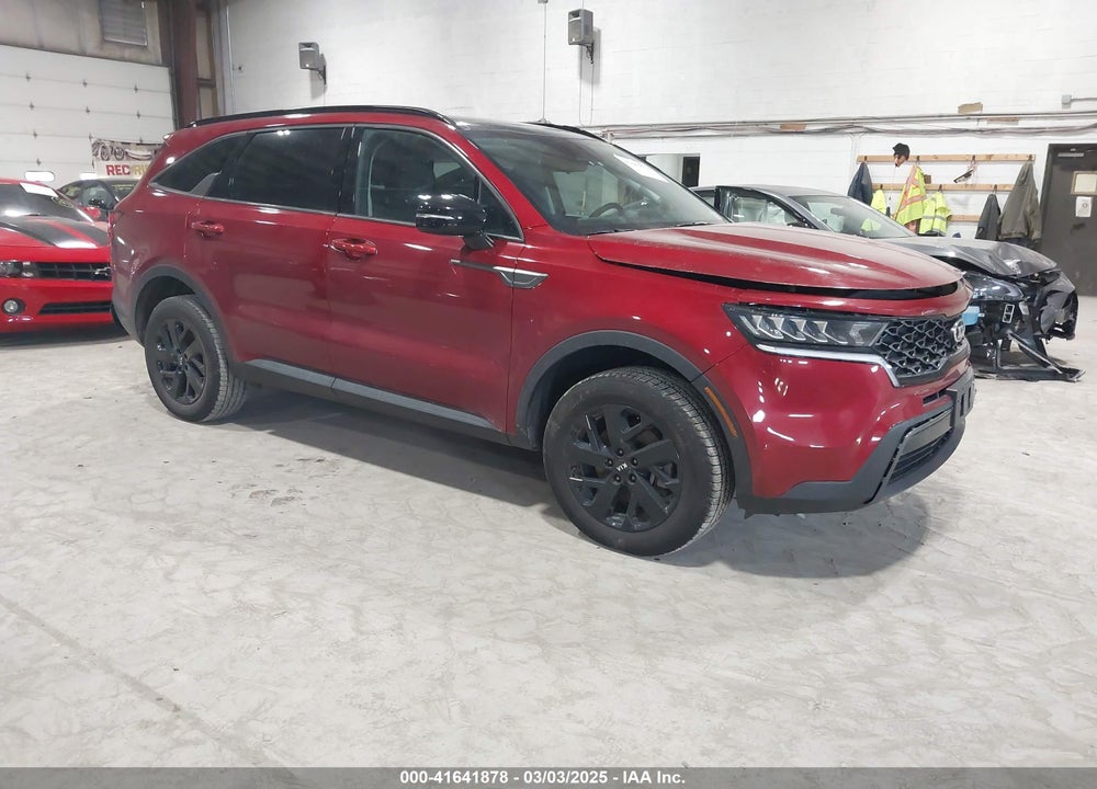 2021 KIA SORENTO S VIN: 5XYRLDLC5MG053854